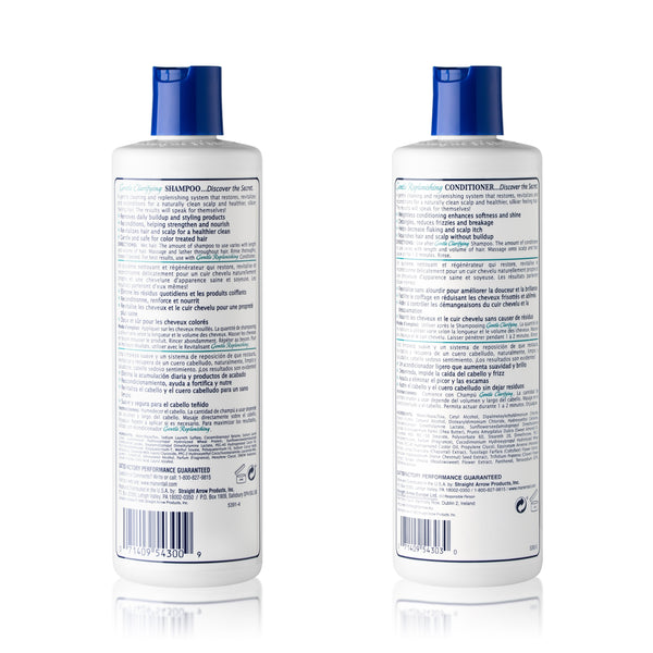 Gentle Clarifying Shampoo and Gentle Replenishing Conditioner Dual Set