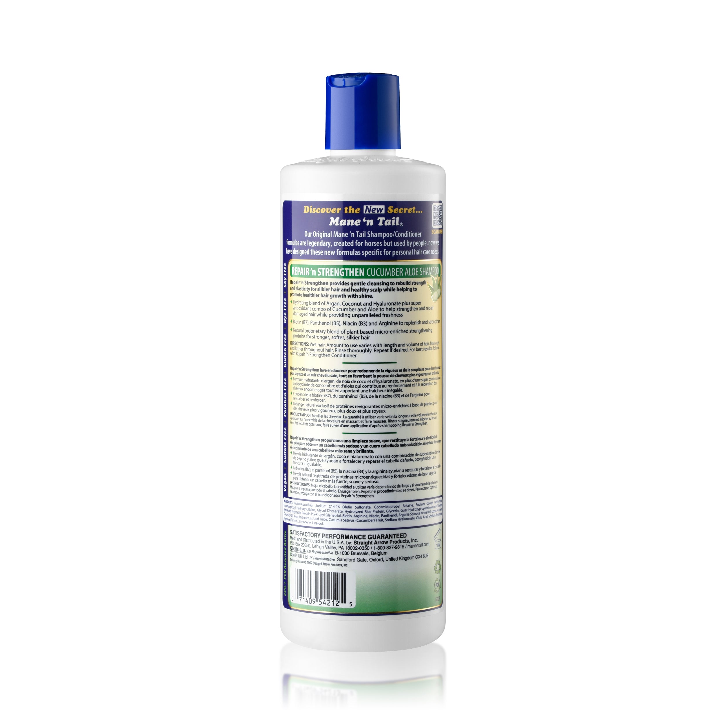 Repair 'n Strengthen Shampoo 20oz Cucumber Aloe & Biotin Repair 'n Strengthen Shampoo 20oz Cucumber Aloe & Biotin