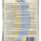 Back of the 1.5 oz Curls Day Enchaning smoothie in a yellow branded Mane n Tail packette
