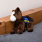 Paint Horse with Mane 'n Tail Blue Saddle