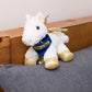 Pegasus with Mane 'n Tail Blue Saddle