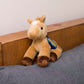 Cremello Horse with Mane 'n Tail Blue Bandana