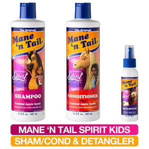 Spirit Untamed Kids Shampoo + Conditioner with Detangler Set