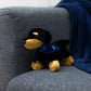 Dachshund with Mane 'n Tail Blue Bandana